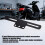 Motorcycle License Plate Support Bracket Modifiaction Part for Rear Mounting Use Black 10