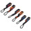 Motorcycle Tow Strap 38mm Adjustable Hook-End Webbing for Cargo Orange 2