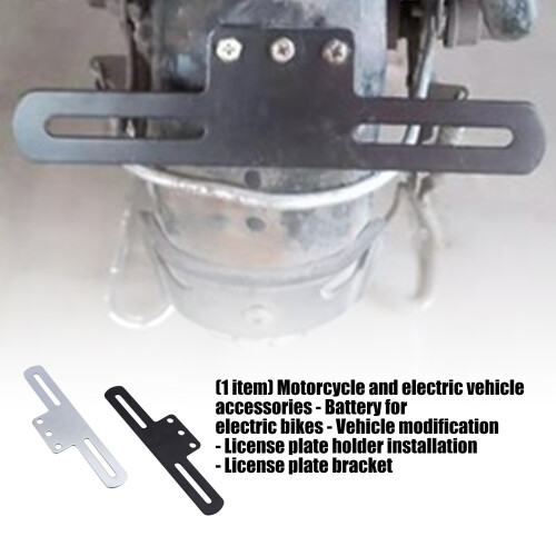 Replacement Plate Bracket Support Bracket for Motorcycle Rear License Mounting Plating 2