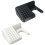 Wall Mount Garage Pegboard Hook Plastic 11.5X7.2Cm For Tool Organizers Black 2