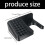 Wall Mount Garage Pegboard Hook Plastic 11.5X7.2Cm For Tool Organizers Black 4