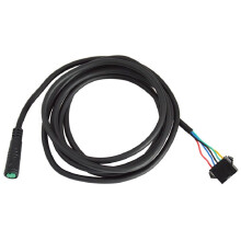 Five-Core Wire Waterproof Adapter Cable 1.7M Waterproof Connector to SM Connector E-Bike Electric Bicycle Parts