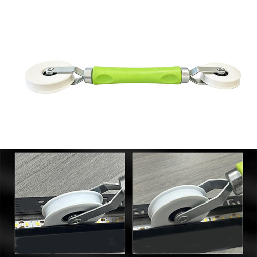 LED Strips Installation Roller with Twin Heads for Light Housing Fitting Blue C 2