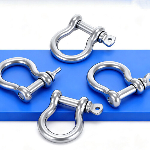 Screw Pin D Shackle Connector Multiple Type for Deck Gear & General Rigging Use 14