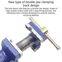 Precisions Woodworking Vise Clamp Double Jaw Table Vise Woodworker Vice Clamp
