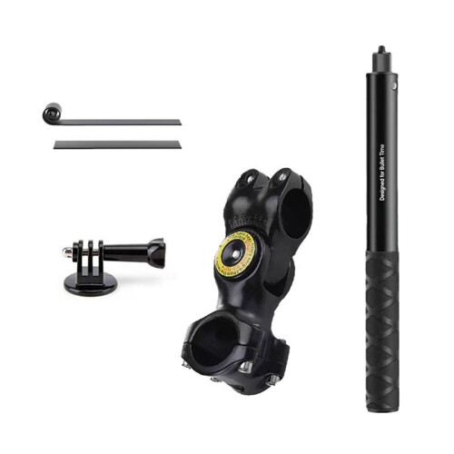 Adjustable Motorcycle Handlebar Mount for , for , for  Cameras Invisible Selfie Stick Monopod