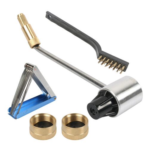 Compacted Camp Stove Maintenance Kit With Stabilizing Pressure Regulator regulator 1