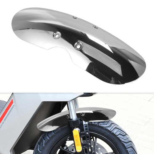 Retro Motorcycle Front Short Mudguard Plastic Panel for Daily Road Use Plating