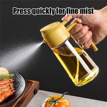 Dispensador de Aceite para Cocina, Botella Dispensadora de Aceite para Cocina, Dispensador de Aceite 2 en 1, Botella Dispensadora de Aceite de Cocina