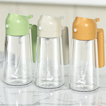 Dispensador de Aceite de 3 Piezas para Spray de Cocina Dispensador de Aceite 2 en 1 y Pulverizador de Aceite Botella de Oliva Pulverizador y Vertedor