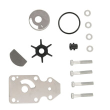 Reparationssats för Vattenpumpimpeller för 2-Takts 9,9 Hk 15 Hk Båtmotor 63V-W0078-00 63V-44301-00 18-3433 Utombordare