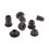 Bike Frame Cable Entry Grommet for Port Coverage, Black Rubber Fit Front 8mm 1 6