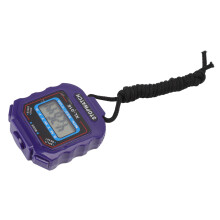 Elektronische Stoppuhr 2 Anzeigen LCD Display