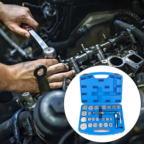 23pcs Complete Brake Maintenance Set in Strong Tool Case Easy Storage Transport 2
