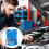 23pcs Complete Brake Maintenance Set in Strong Tool Case Easy Storage Transport 4