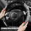 1 Set Segmented Rhinestones Style Steering Wheel Trim Set for Daily Driving Blue 10