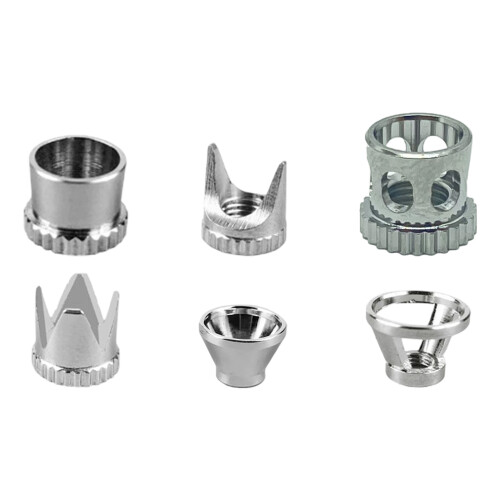 Airbrush Cap Crown Hollow Flat Tip Option For Professional and Beginner 7 1
