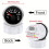 Water Temp Meter with 40-120C Scale and Engine Reading Sensor White 4