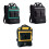 Tool Storage Backpack with Top Handle for Repair and Maintenance Green 2