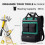 Tool Storage Backpack with Top Handle for Repair and Maintenance Green 4