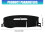 Vehicle Cabin Panel Cover Mat with Full Width Profile Format coffee color 2