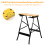 Portable Workbench, Workmate Folding Workbench,Large Load Capacity with Clamp 7