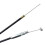 Pull Cable Assembly, Black Manual Control Line 20Mm for A35 Moped Repair 4