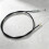 Pull Cable Assembly, Black Manual Control Line 20Mm for A35 Moped Repair 8