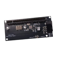 Placa Adaptadora Oculink SFF-8612 para Slot PCIe X4 X16, Alimentação 12V para Placa de Vídeo em Placa-Mãe de PC