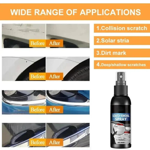 Auto Paint Touch Up Liquid with Sponge Applicator for Light Care Use 30ml 2