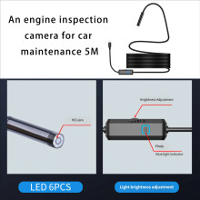 Phone Screen Viewing Camera with 5m Cable for Engine and Drain Use
