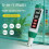 Multiple Parameters Water Tester Pen with LCD Screen Easy to Use for Daily Check 51 6