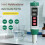 Multiple Parameters Water Tester Pen with LCD Screen Easy to Use for Daily Check 51 7