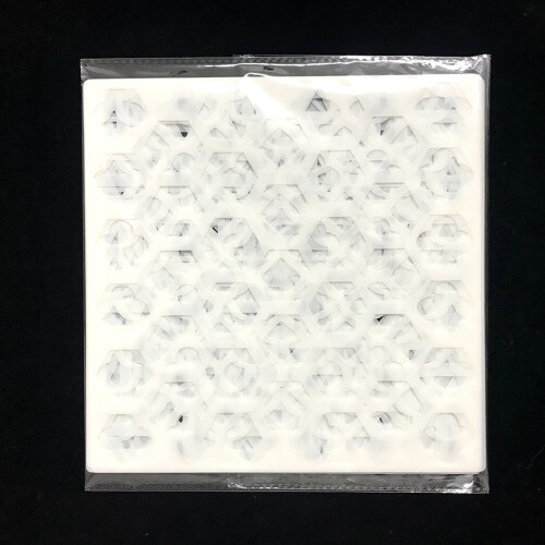 12 pcs Reusable Painting Drawing Stencils Mandala Dotting Template Sets White 2