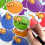 Colorful Fly Swatter Teaching Aid For Preschool Language Development Activities 6