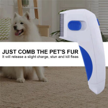 Pente Elétrico para Pulgas, Antipulgas, Carrapatos, Gatos, Cães, Mata Pulgas, Suprimentos para Animais de Estimação para Remover Pulgas