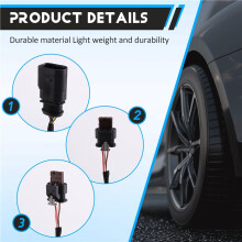 8V0971085P per A3 2016-2027 Cablaggio Sensori di Parcheggio Auto Paraurti Anteriore 4PDC