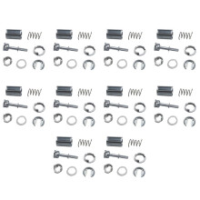 10X Kit de RéParation de Cylindre de Serrure de Porte de Voiture pour  A6 Allroad C5 S6 RS6  IV TRANSPORTER T5  1U0837167 1U0837168C