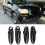 Exterior Door Pull Replacement Black ABS Handle for Routine Repair 6922034050C0 rear right 6