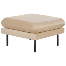 Ottoman VINTERBRO Velvet Beige