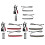 Side Case Light Bar Kit for 2014-2023 Saddlebag Lighting Service Clear 2