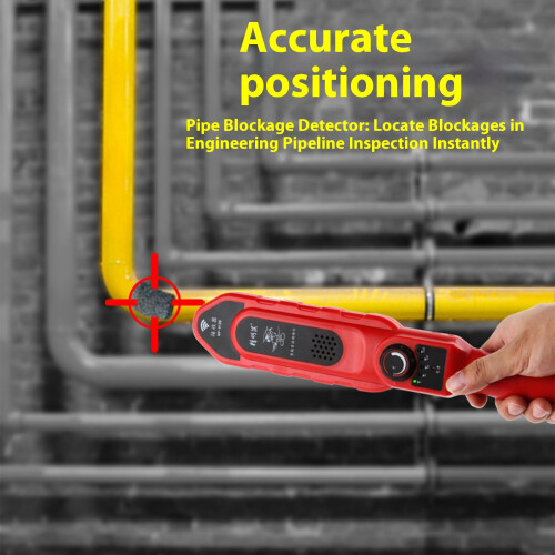 Adjustable Sensitivity For Locating Clogs In Pipe Drain Detector 20/30/40m 20m 1