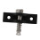 Marine Bimini Top Deck Hinge Base Black Nylon for Awning Mount Replacement 4P 7
