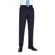 (38R, Navy) Brook Taverner Mens Trousers