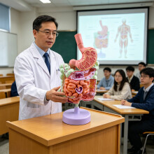 Anatomy Teaching Aid, PVC Pathology Display Model for Laboratory Pathological gastroi