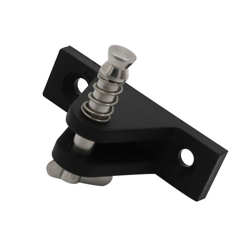 Marine Bimini Top Deck Hinge Base Black Nylon for Awning Mount Replacement 4P 1