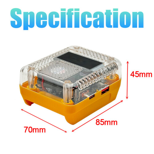 Camping Use Battery Adapter with Screen for Everyday USB Devices Electronics 2