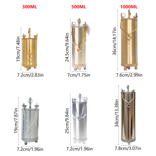Portable Petroleum Sampling Container Construction Easy to Clean Stainless steel 500M 2