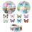 Envelope Label Roll 500 Count, 1 in Adhesive Labels for Gift Wrap  c714 3