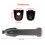 Car Styling Outer Outside Exterior Door Handle Replace 6921106090, Dark Grey front right 7